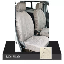Load image into Gallery viewer, Nissan NV200 Front 1+1 INKA Fully Tailored Waterproof Seat Covers Beige MY09-12
