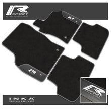 Load image into Gallery viewer, Audi A3 Tailored Car Mats (Front &amp; Rear Set) with Premium Carpet &amp; OEM Leatherette Fits MY 2020 Onwards
