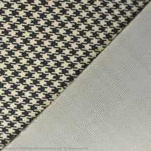 Load image into Gallery viewer, INKA Porsche Pepita Hounds tooth Fabric Furniture Seat Trimming Upholstery with 3MM Scrim Foam
